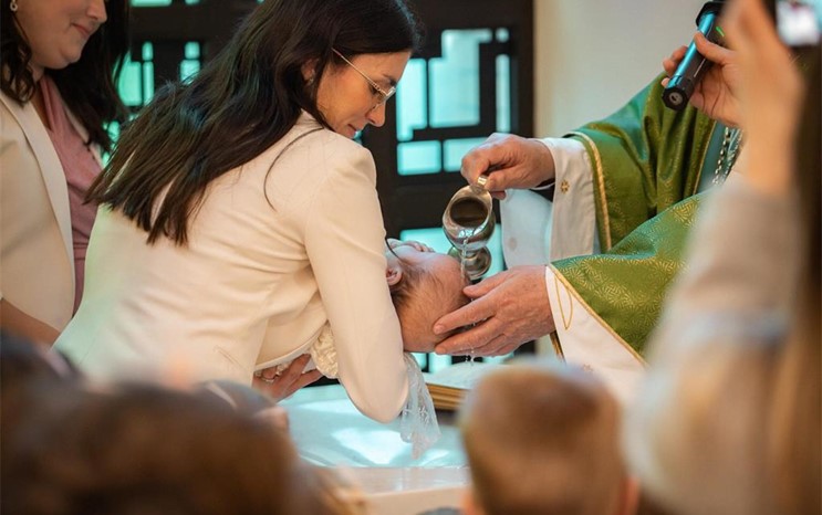 Biskup Gorski krstio peto dijete obitelji Prljević